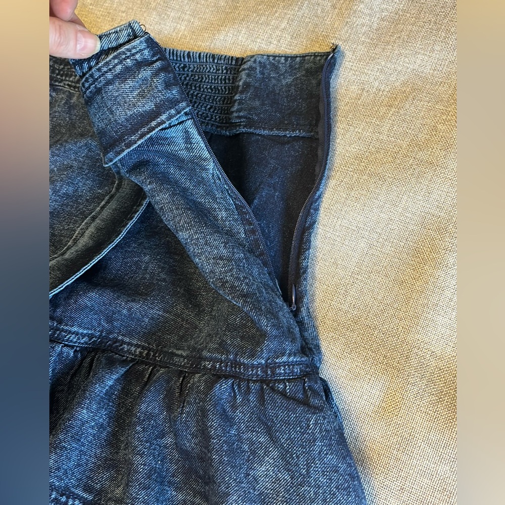 NWT! ANTHROPOLOGIE skirt with ruffles, Sz S. - Picture 6 of 9